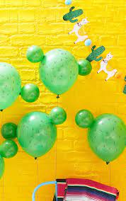 Cactus Pompom Balloons - Viva la fiesta