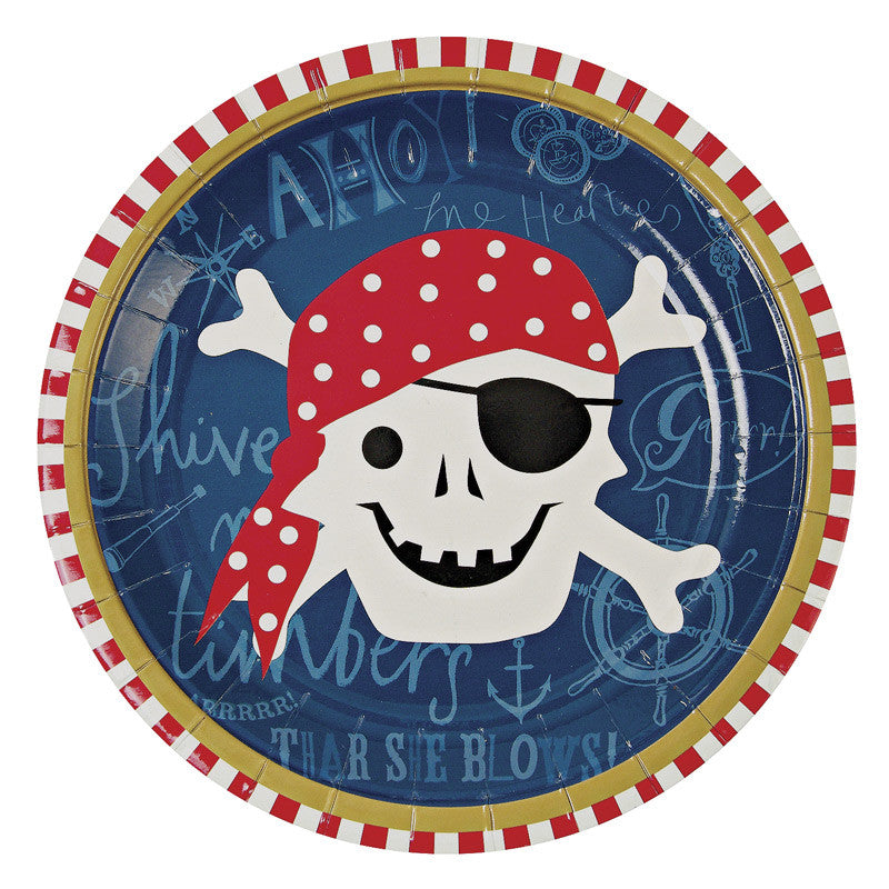 Ahoy There Pirate Plate