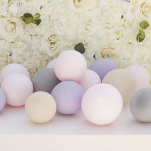 Mosaic Balloon Pack - Pink, Grey, Nude & Lilac Balloons