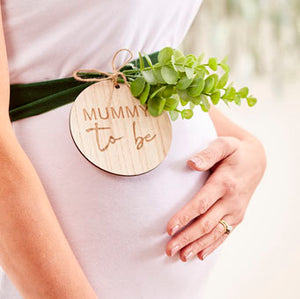 Botanical Baby - Mummy To Be Belly Sash - Fancy Dress