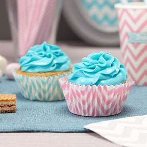 Pink & Blue Cupcake Case