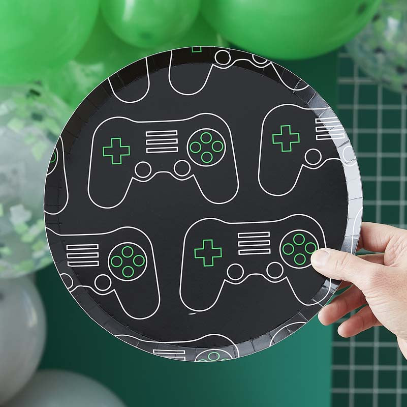 Game On - Controller Paper Plates