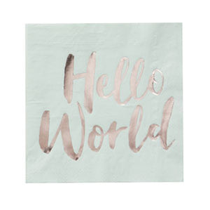 Hello World - Napkins