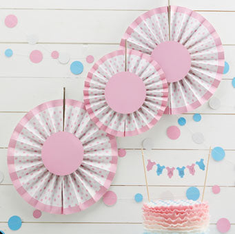 Little Lady or Mini Mister - Spotty Hanging Decorations