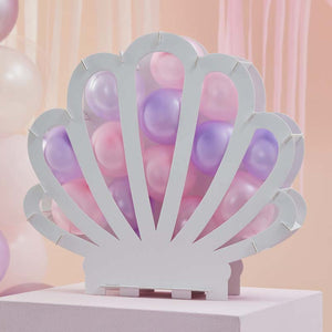 Mermaid Magic - Shell Shaped Balloon Mosaic Stand Kit