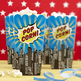 Pop Art Party - Popcorn Boxes