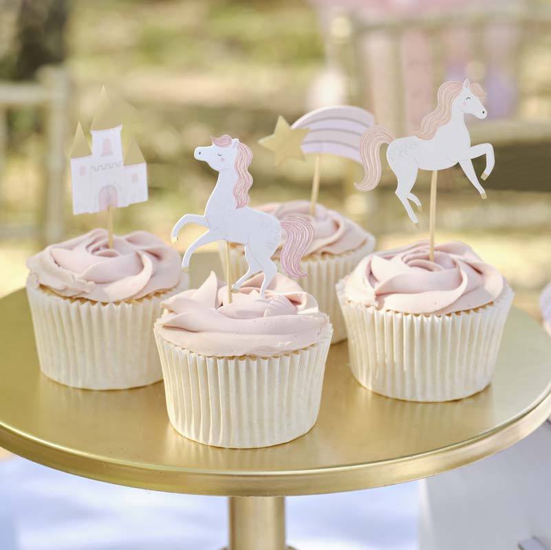 Princess Party - Cupcake Toppers