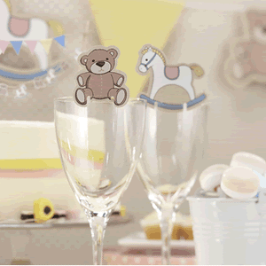 Rock-a-bye Baby Glass Decorations