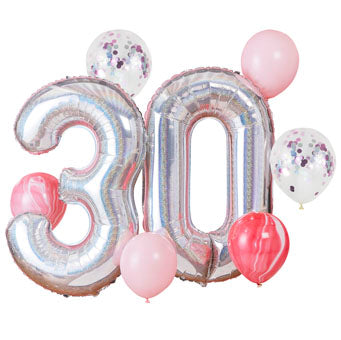 StarGazer Birthday - Balloon Bundle - 30th Birthday
