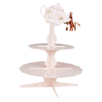 Lets Par Tea - Paper Cake Stand - Floral Tea Pot - Party Décor