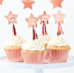Twinkle Twinkle - Twinkle Twinkle Star Cupcake Toppers