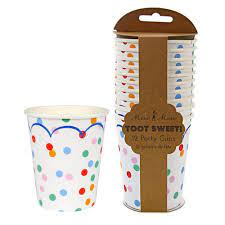 Toot Sweet! Spotty Party Cups (Set of 12)