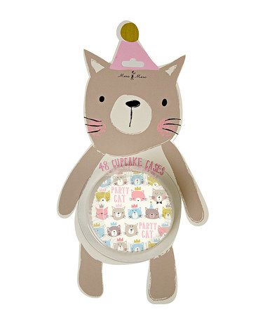 Party Cat Cupcake Cases