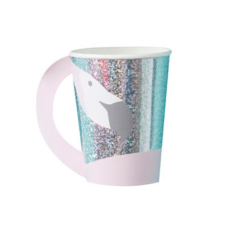 Good Vibes - Flamingo Shaped Paper Cups