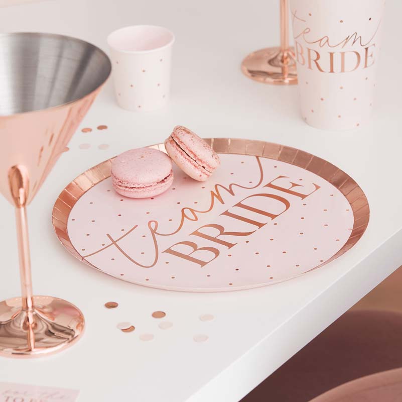 Hen Party -Team Bride Hen Party Plates