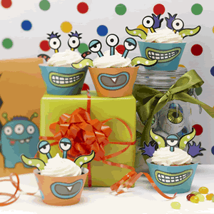Monster Madness - Cupcake Kit