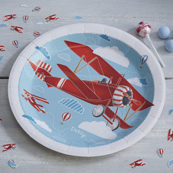 Flying High - Paper Plates