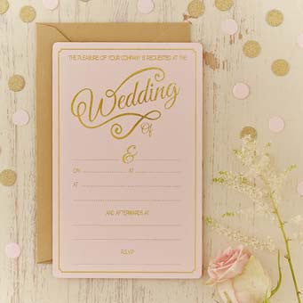 Pastel Perfection- Wedding Invitations