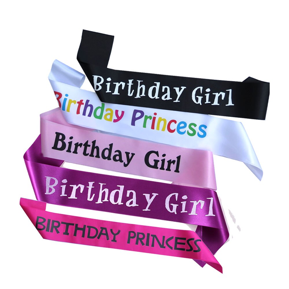 Birthday Sash
